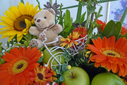 24th Mar 2015 - flower and fruit basket