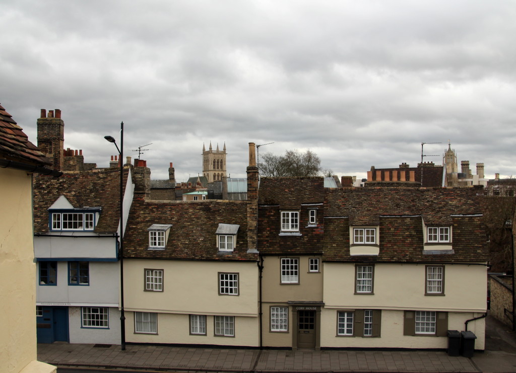 Cambridge rooftops by busylady
