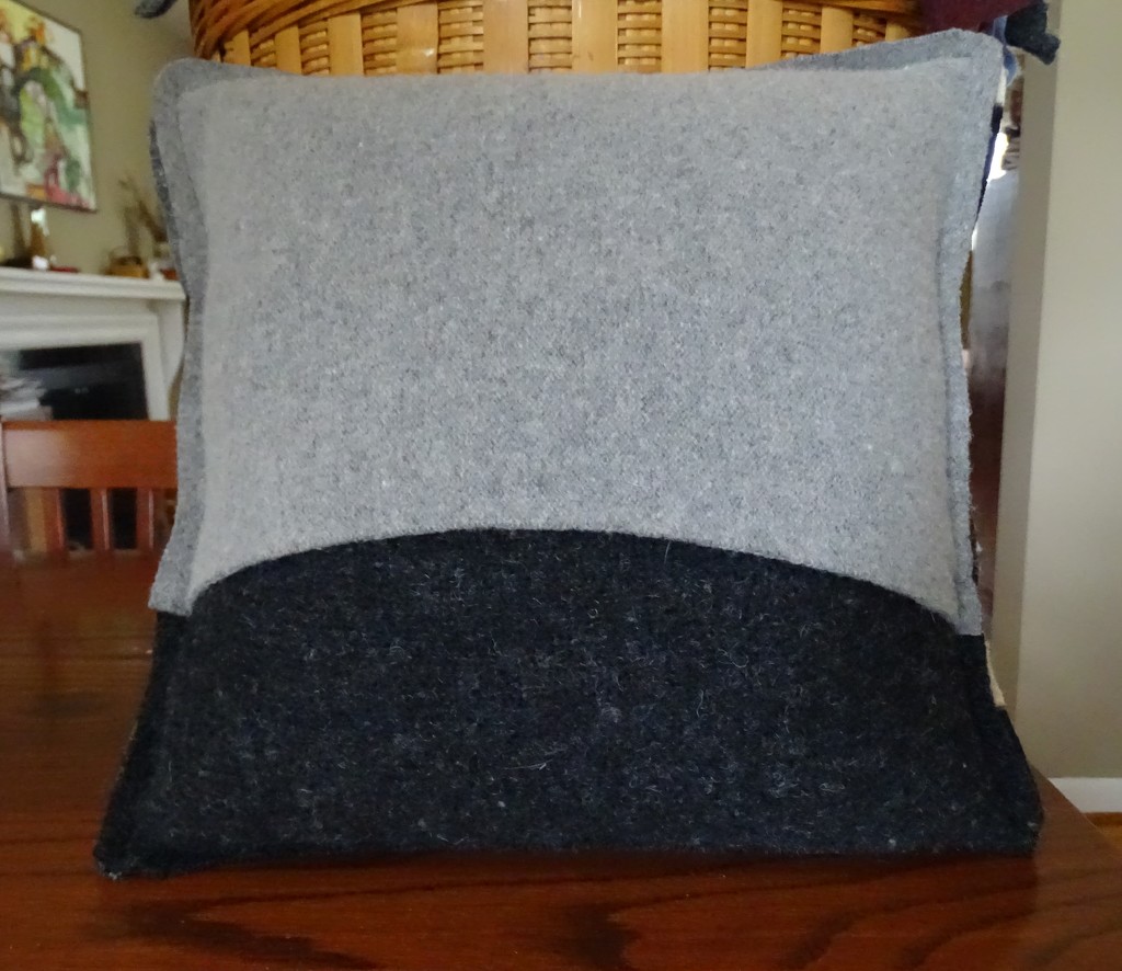 Sewing Project -- back of pillow by annepann