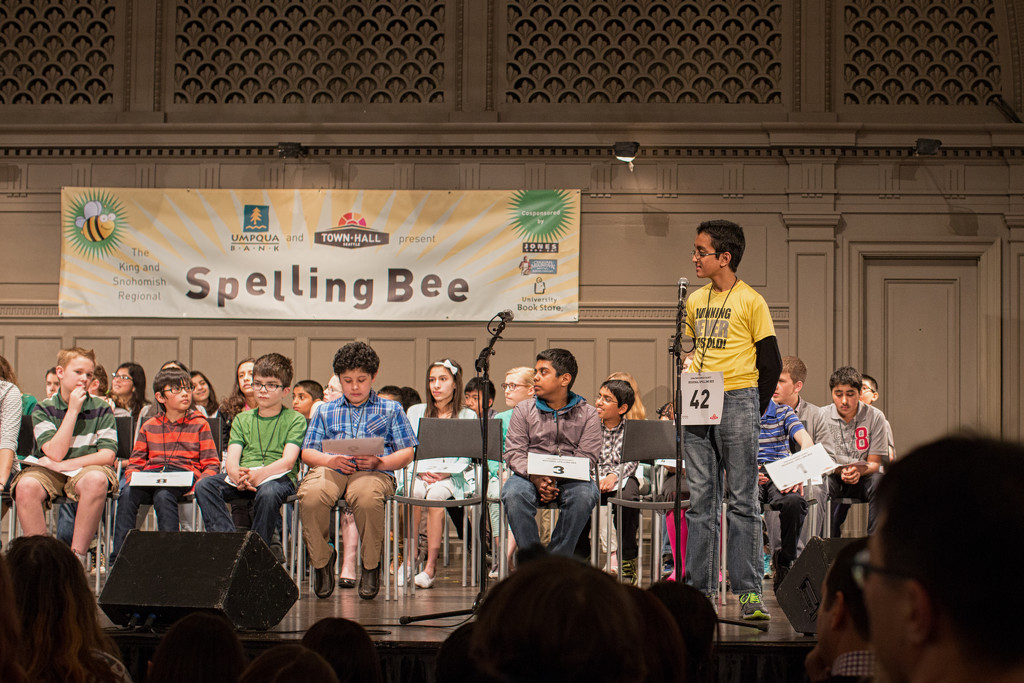  Regional Spelling Bee The Winner Is At The Mike by seattle