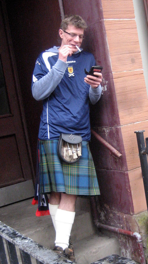 Private in the Tartan Army by steveandkerry