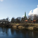 Nidelven ( "Nid River" ) and Nidaros Cathedral by elisasaeter