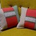 Sewing Project -- Felted Sweater Pillow Pair by annepann