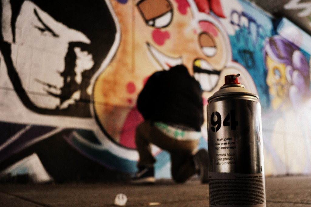 Graffiti Artist by andycoleborn
