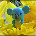 Little Blue Loves Yellow Flowers by olivetreeann