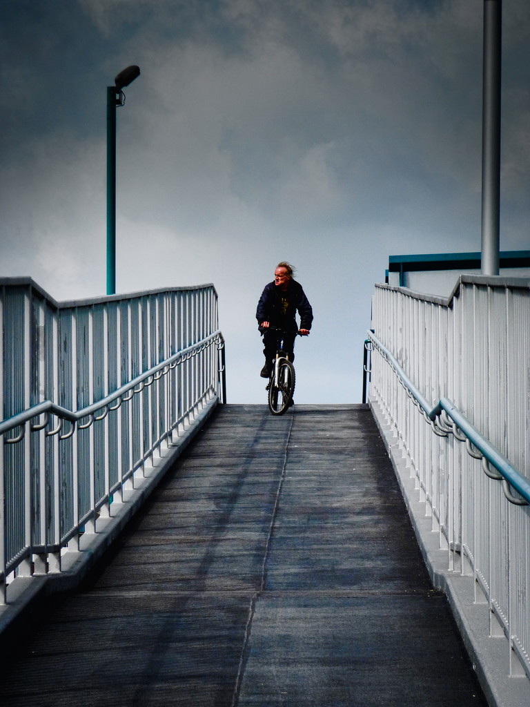 Bicycle On The Footbridge by phil_howcroft