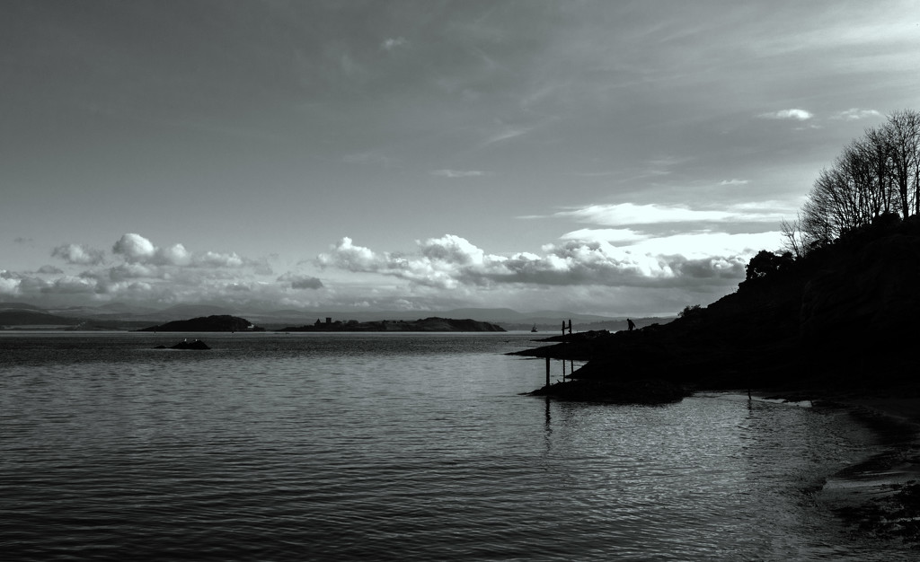 Black sands to Inchcolm by frequentframes