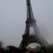 Rainy Eiffel Tower  by parisouailleurs