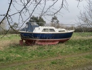 5th Apr 2015 - Boat in the Fens