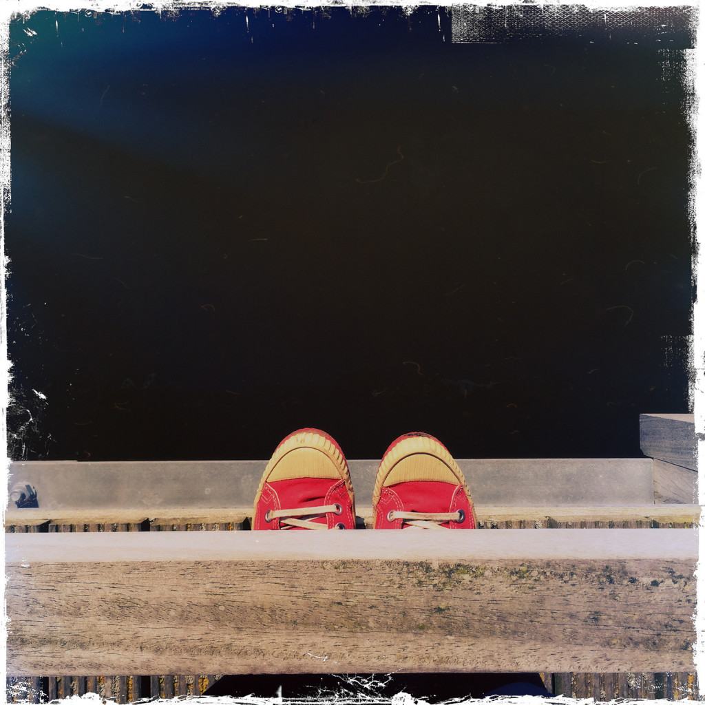 New red shoes by jocasta