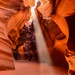 Ray of Sunshine in Antelope Canyon by kathyladley