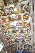 9th Apr 2015 - Michaelangelo's work in Sistine chapel.