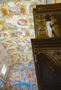 9th Apr 2015 - Balconey in Sistine Chapel.