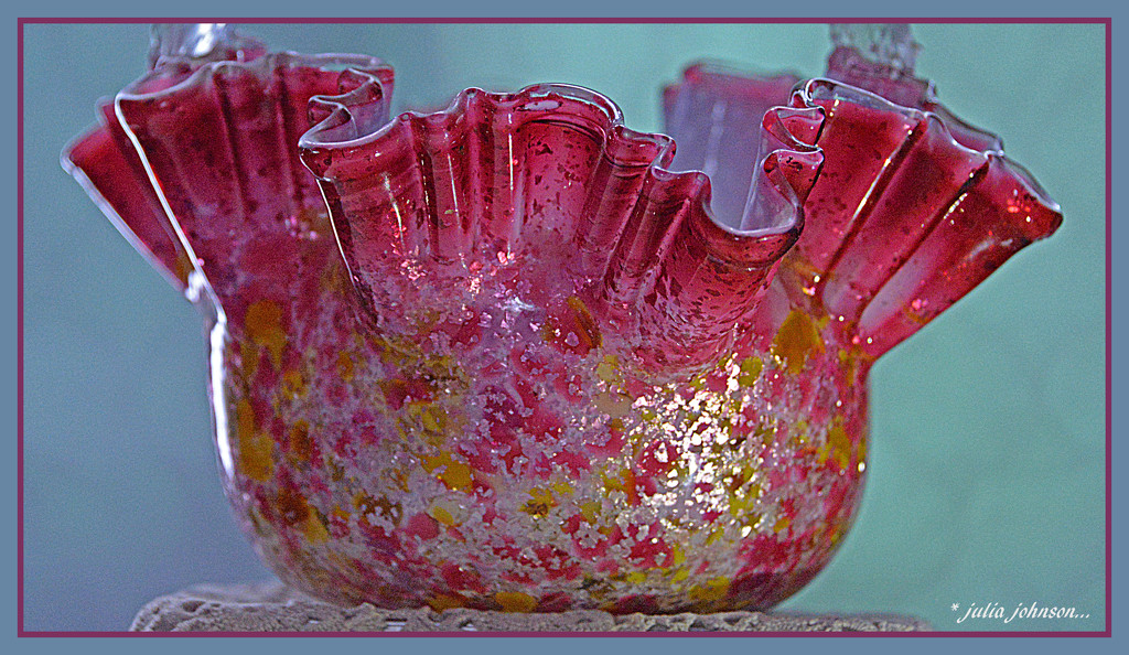Nance's glass bowl. by julzmaioro