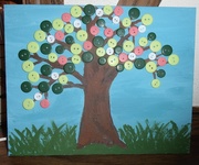 9th Apr 2015 - Button Tree