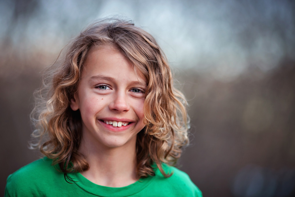 Smile of a 9 year old by kiwichick