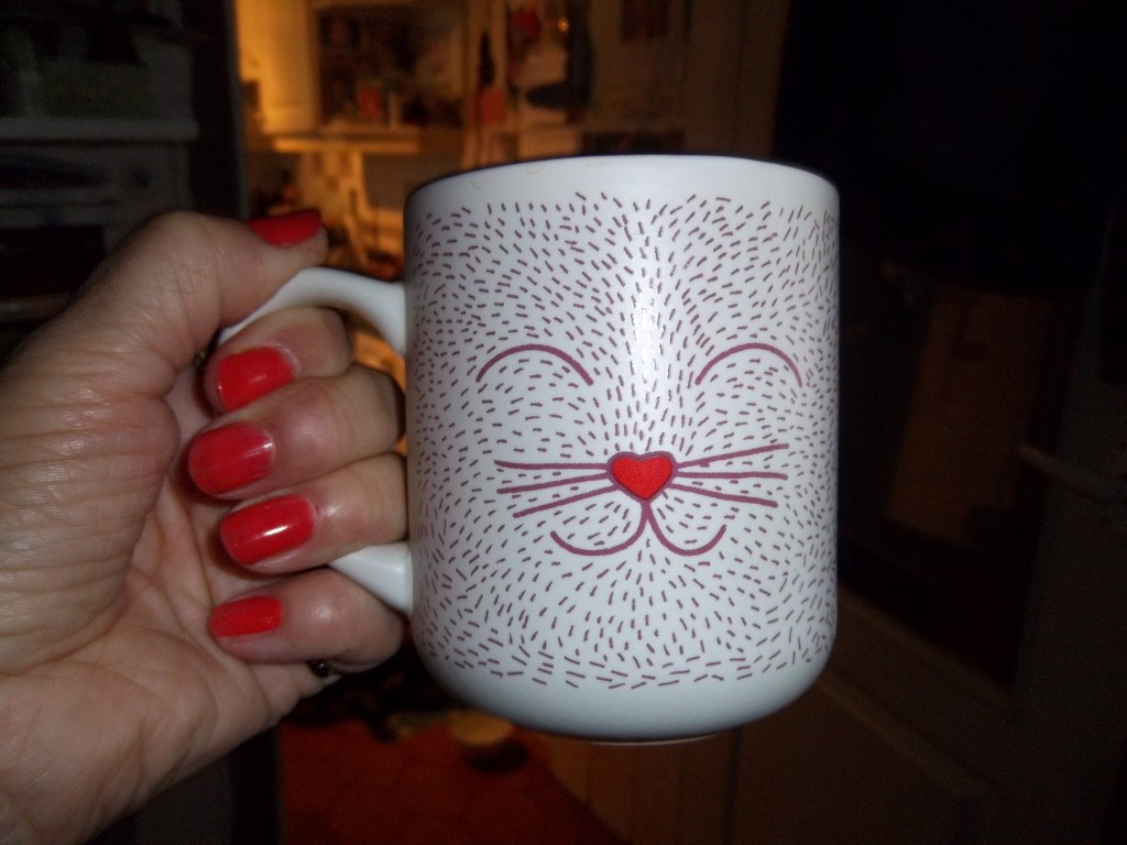 Maria's cat mug. by grace55