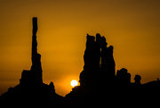 8th Apr 2015 - Sunrise in Monument Valley at Totem Pole