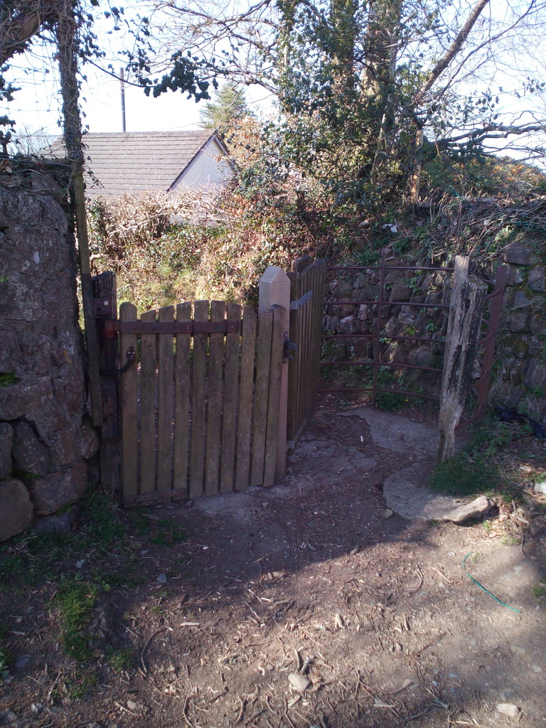Gate from the moor to Down Road by jennymdennis