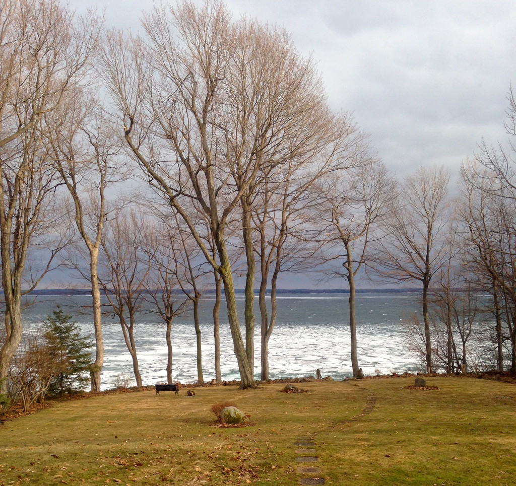 C'mon Summer!!  Ice Flowing by our cottage… and then…... by frantackaberry