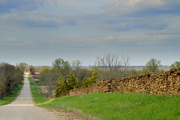 16th Apr 2015 - Rock Fence, Country Road