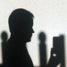 Hitchcockian Profile Shadow Selfie... by jack4john