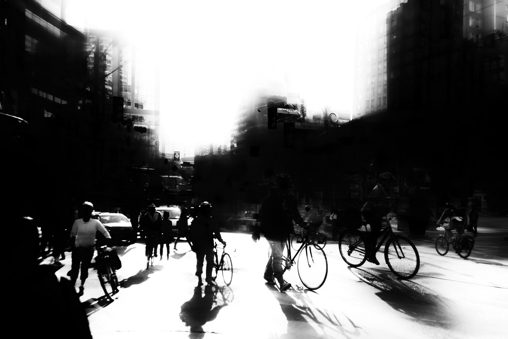 barrage of bikes by northy