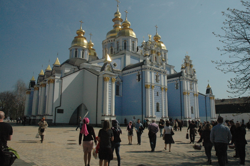 St. Michael's Golden-Domed Monastery by sarah19