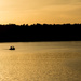 Boat at Sunset by tara11