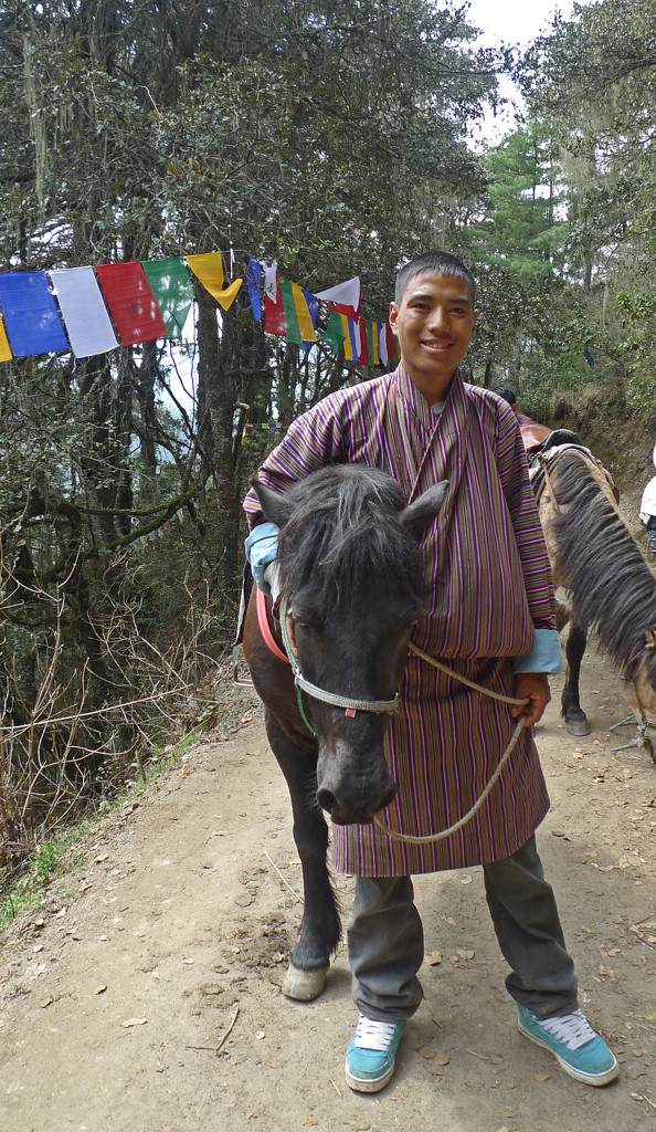 Bhutan Sherpa and pony by ianjb21
