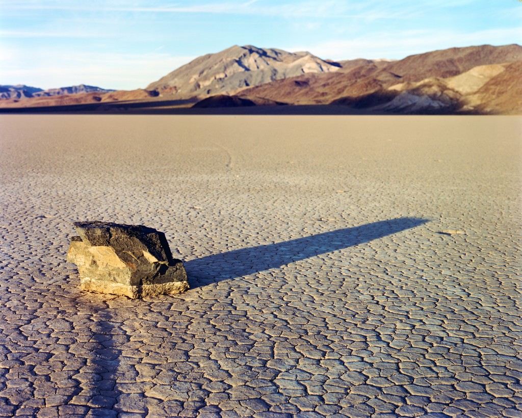 Shadow on the playa by peterdegraaff