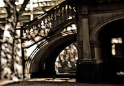 22nd Apr 2015 - bokeh and arches at Town Hall