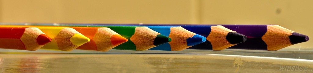 pencils stacked by winshez