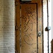Brown Door with Grafitti by olivetreeann