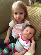 25th Apr 2015 - Big sister, little sister