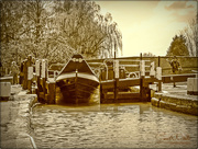 26th Apr 2015 - Exiting The Lock,Stoke Bruerne