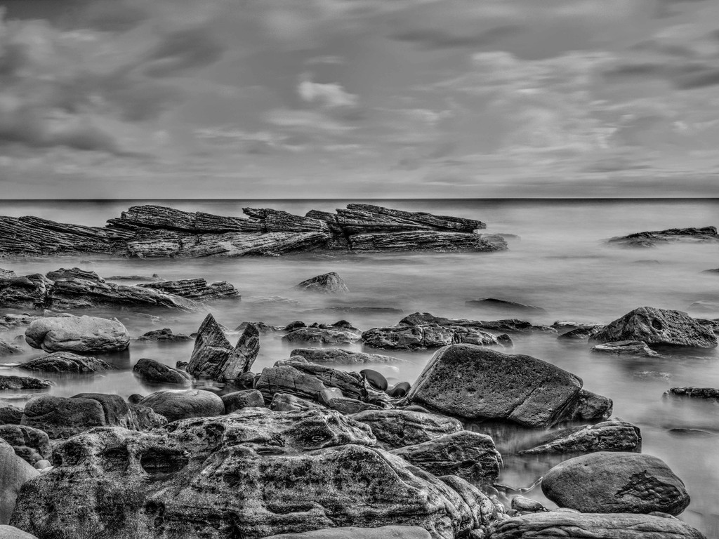 Rocky Shoreline. by gamelee