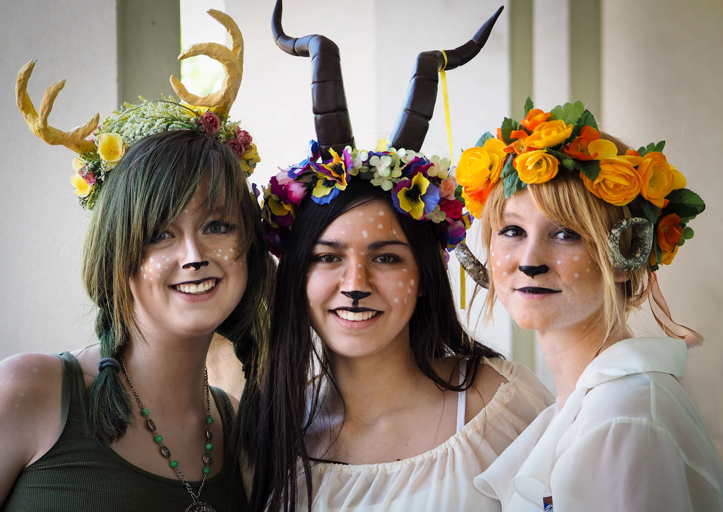 Fauns by rosiekerr