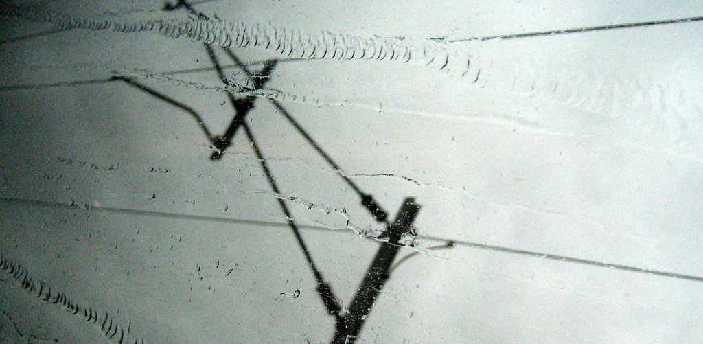Rainy day train window by steveandkerry