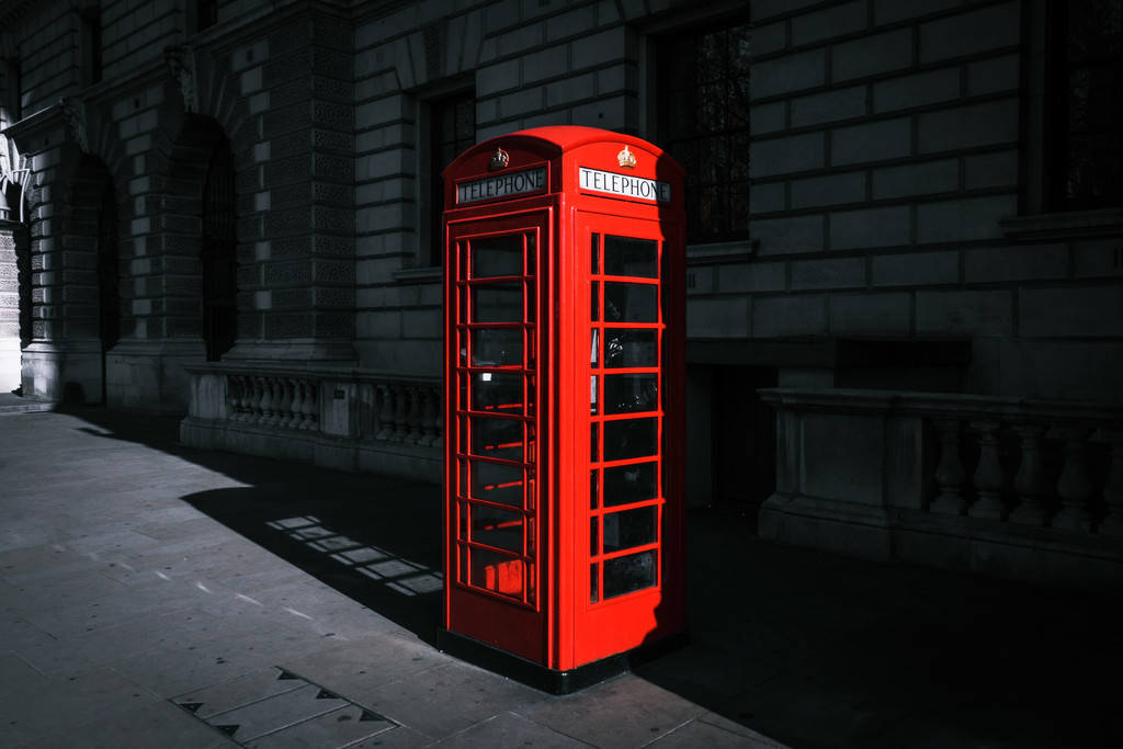 Day 104, Year 3 - London Phone Box by stevecameras