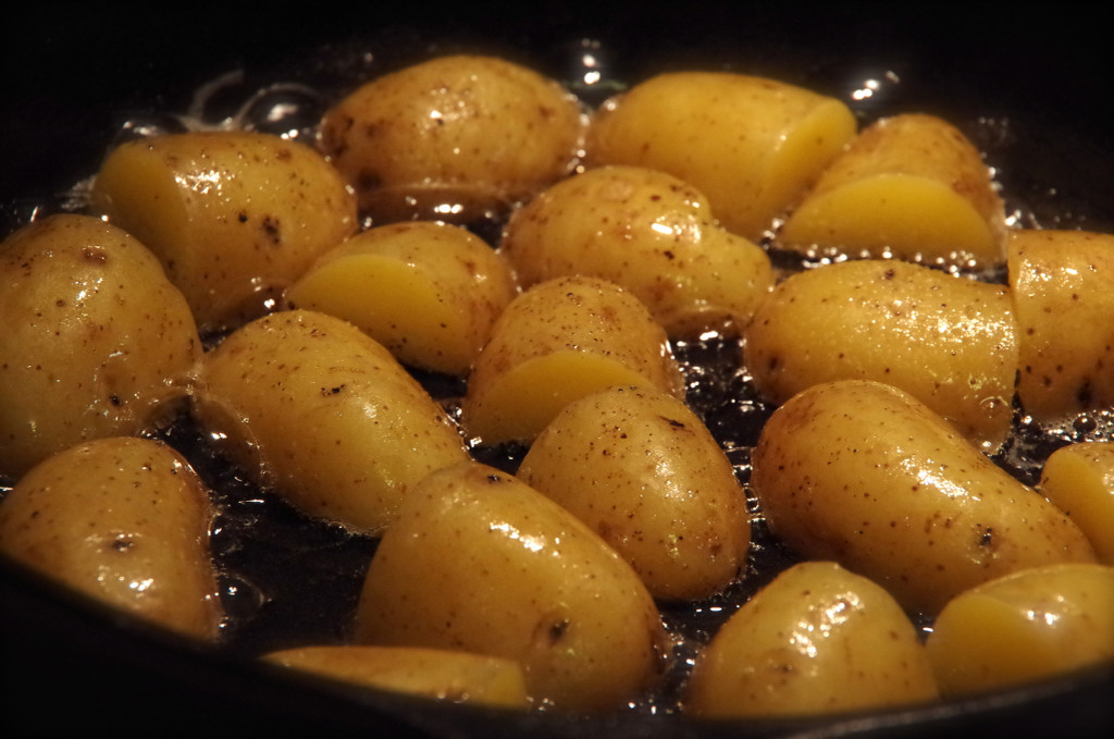 Potatoes on the stove by houser934