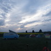 Sunset over Stiffkey campsite by jeff