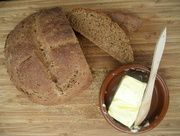 13th Sep 2013 - Home made black bread