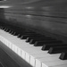 Lonely Piano in B&W by rickster549