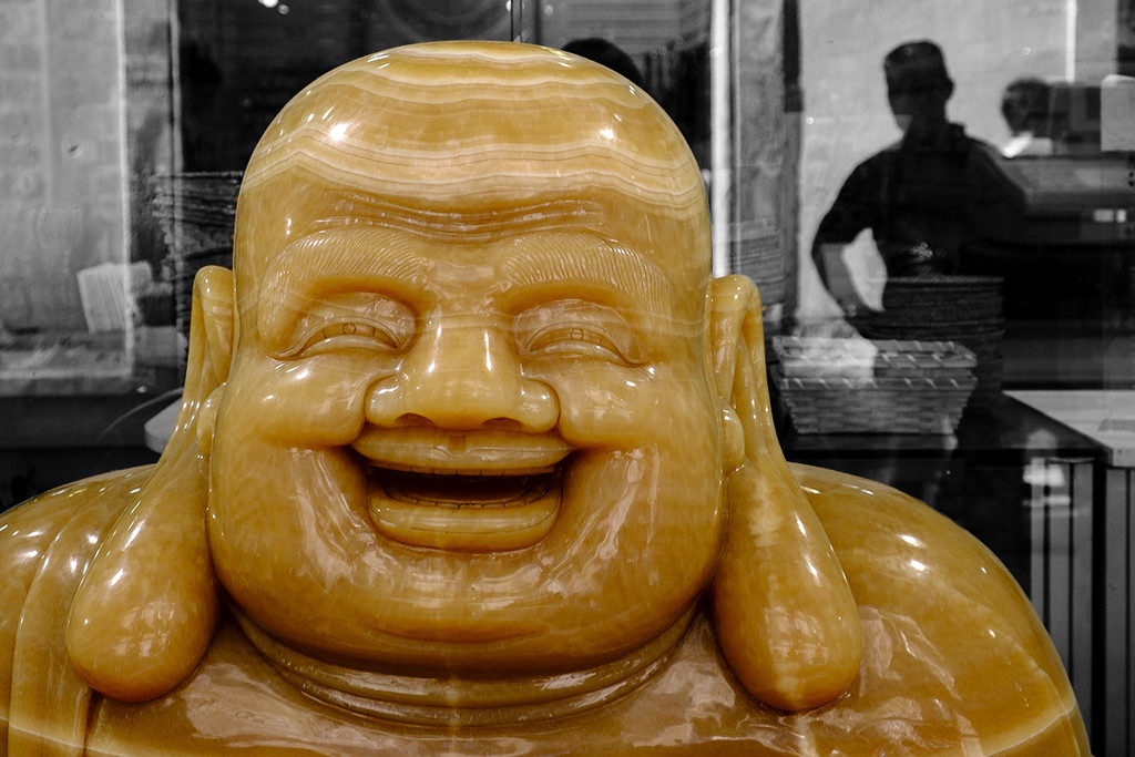 Smiling Buddha by jborrases