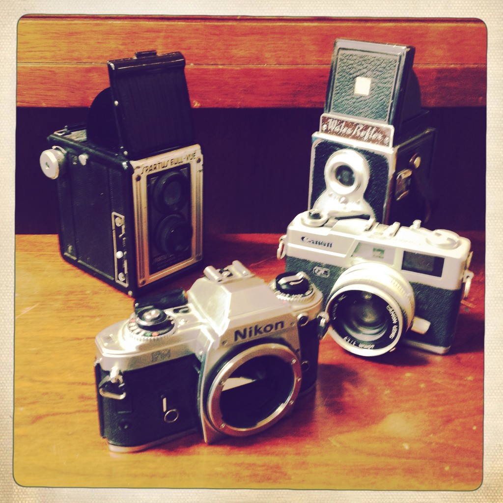 Old Cameras by jeffjones