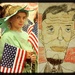 Statue of Liberty and Abe Lincoln by madamelucy