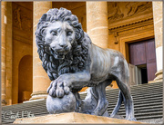 13th May 2015 - Lion Statue, Stowe House