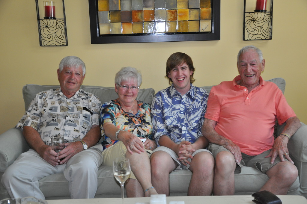 My Son's 18th Birthday - Celebrated with his Grandparents by frantackaberry