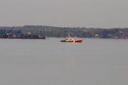 8th May 2015 - Coast Guard Boat anchored here for a week - must be training
